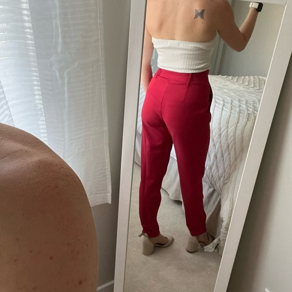 Dynamite belted Cindy cigarette pant - Picture 2 of 3